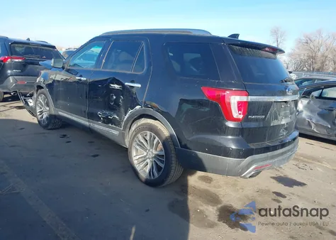 2016 Ford Explorer Platinum z USA, uszkodzony, nr VIN 1FM5K8HTXGGB42348